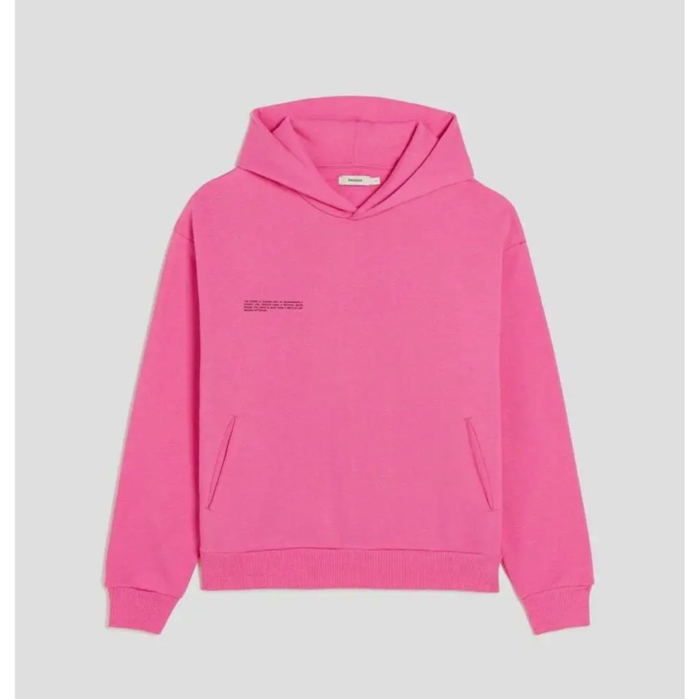 Pangaia 365 SET in color Flamingo (XS hoodie, XXS track pants)